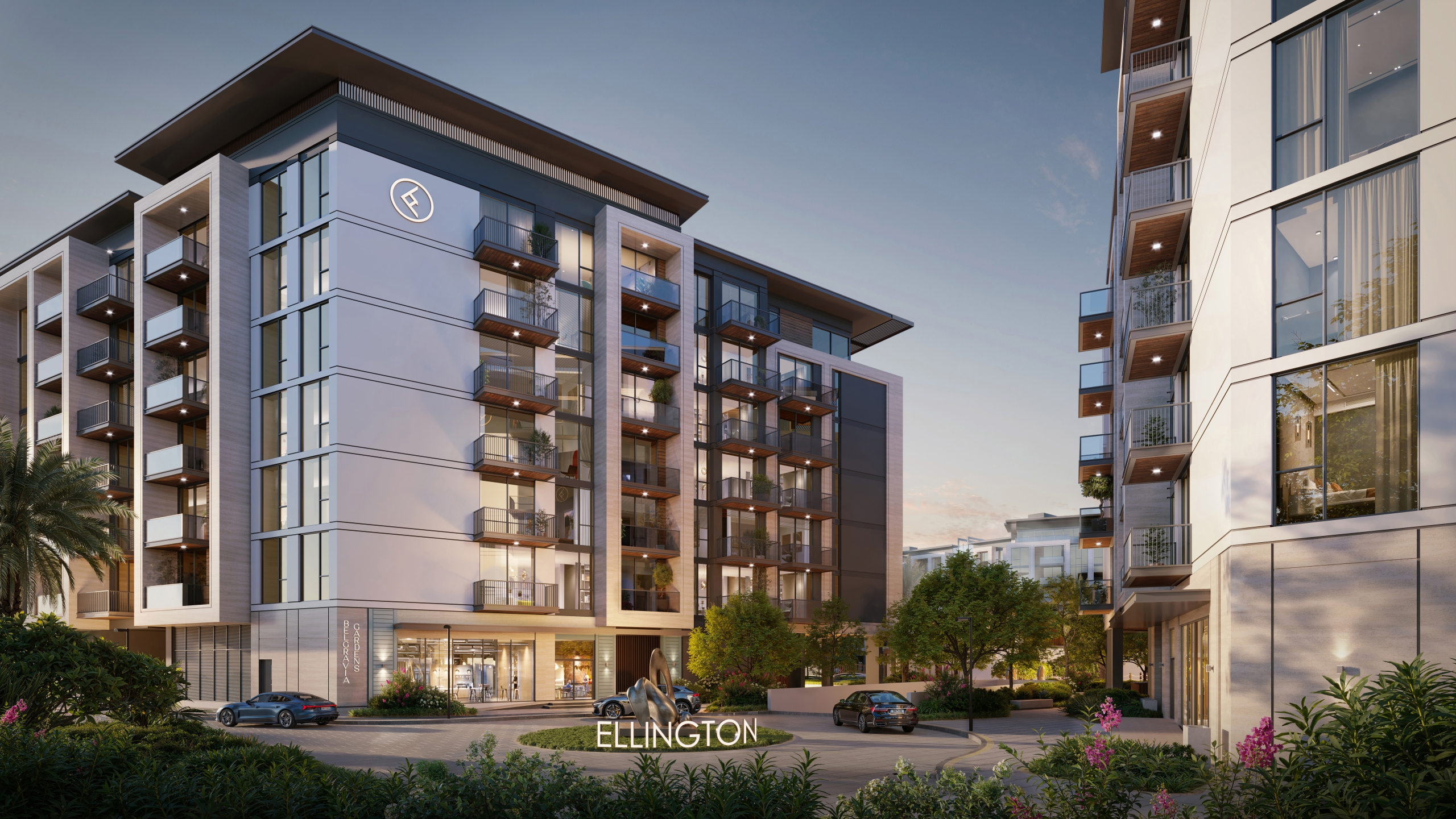 Belgravia Gardens – drop-off areajpg